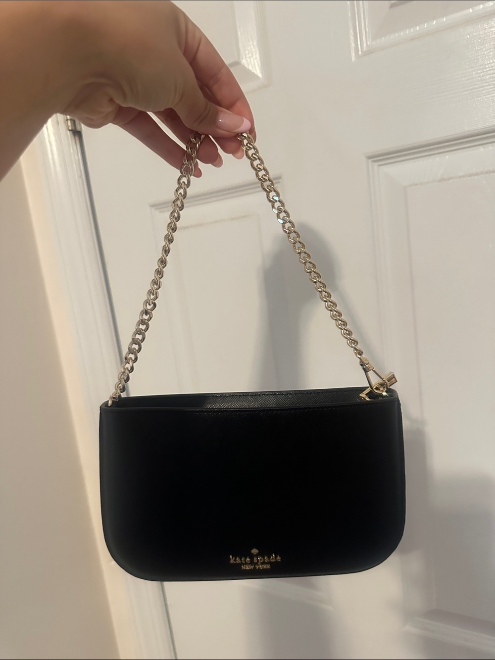 kate spade Black Chain-Handle Shoulder Bag